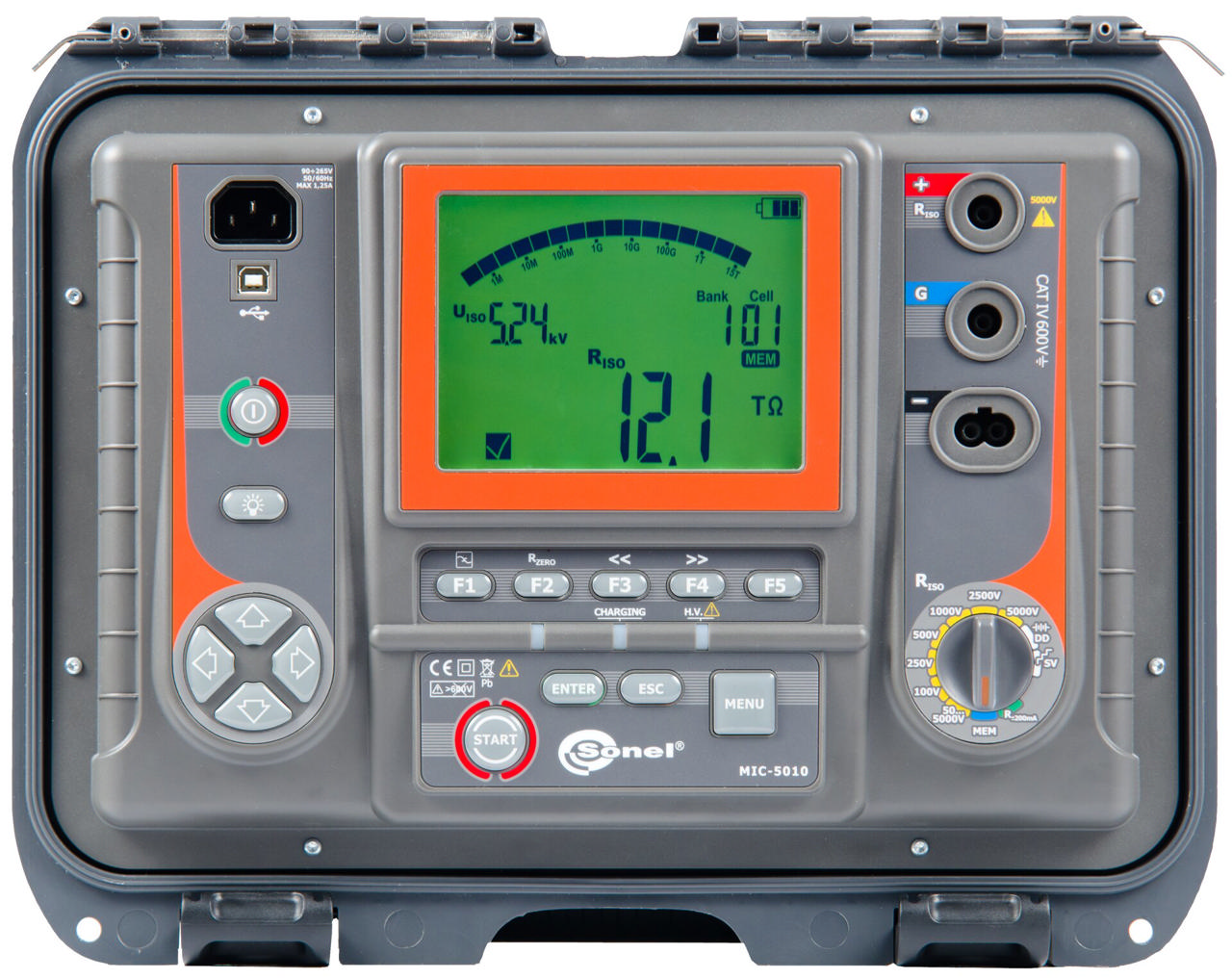 ELIT MIC-5010, 3mA teststrøm