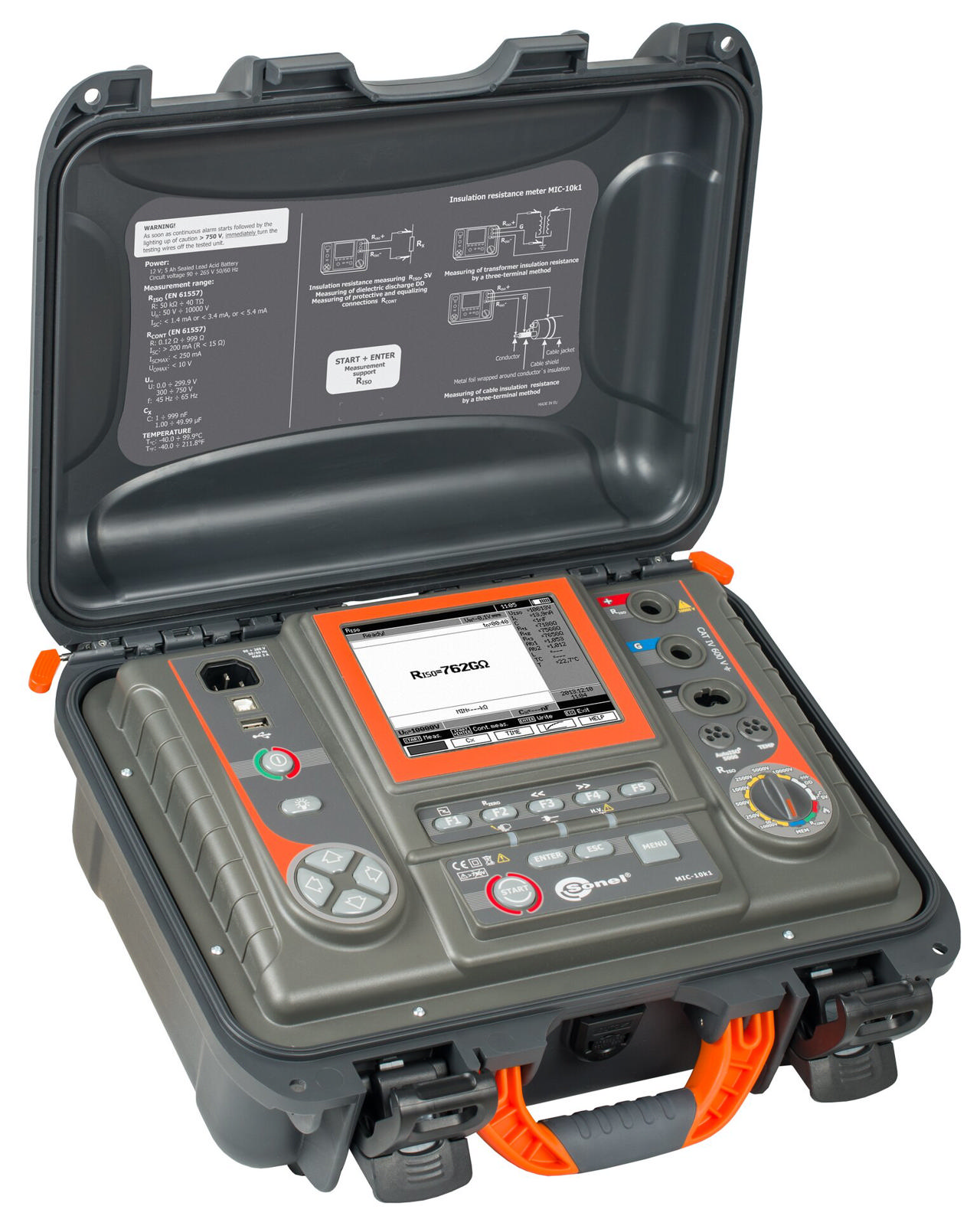 ELIT MIC-10K1, Grafisk display