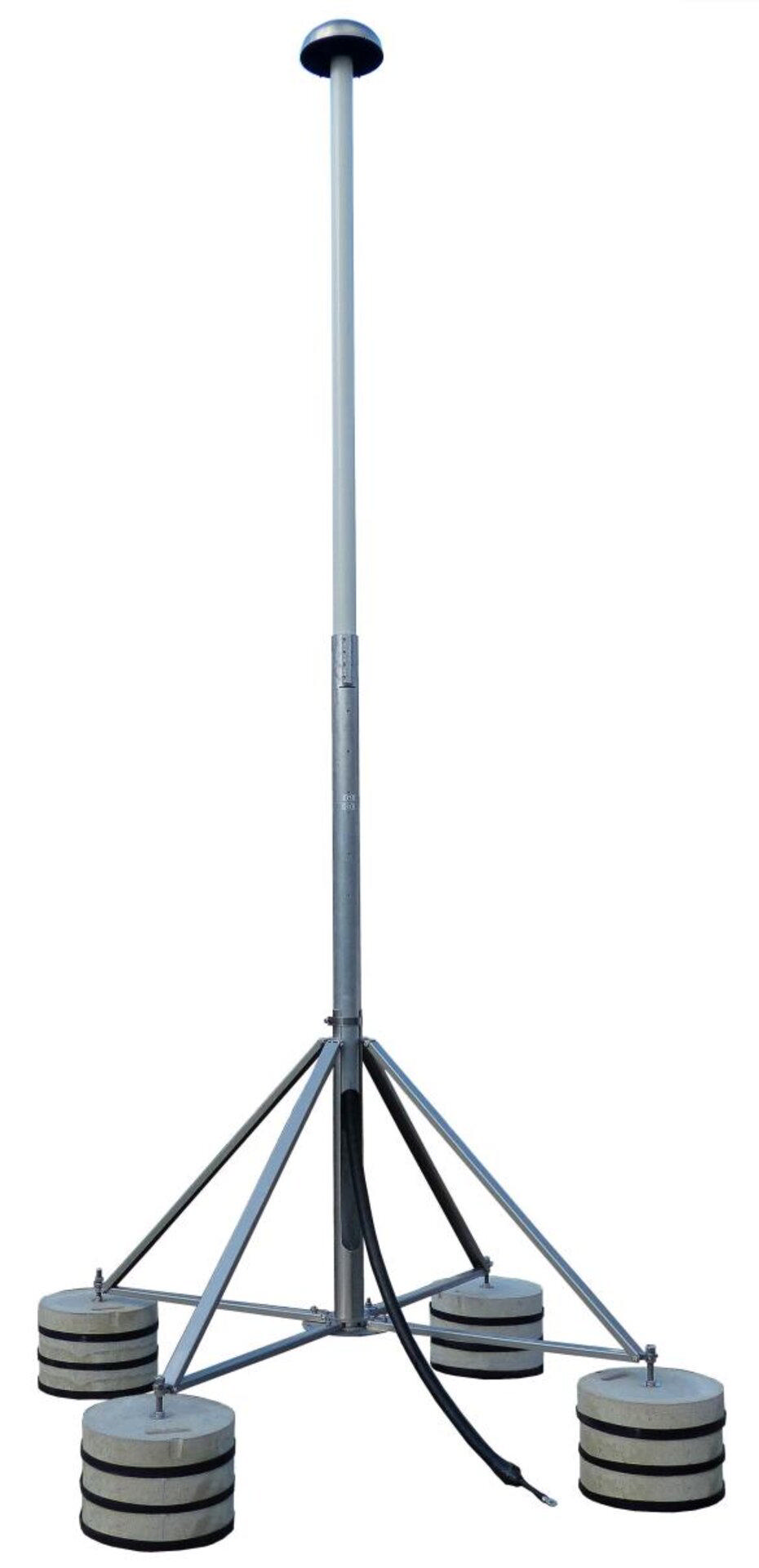 ELIT GUARD-MAST-6M-Ø80-SS-AL-RGF