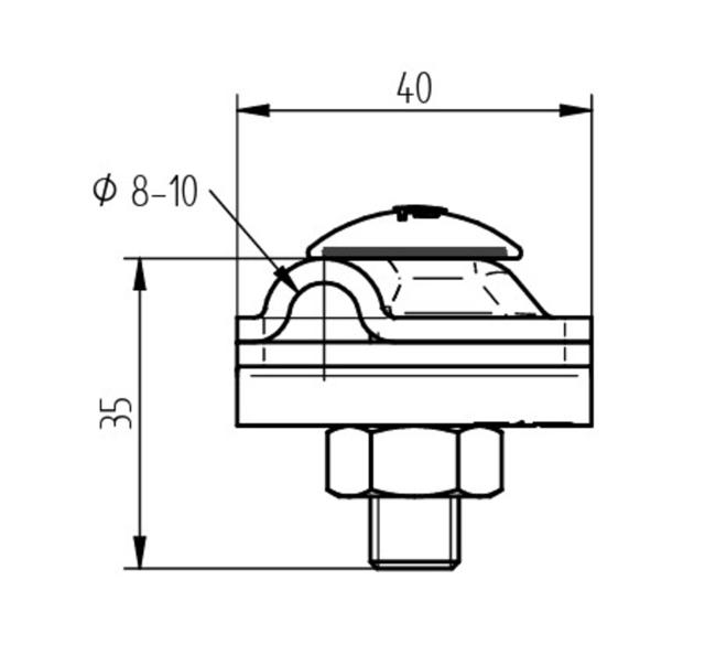 ELIT MKLEM-GALV-ST-Ø810MM2944617117