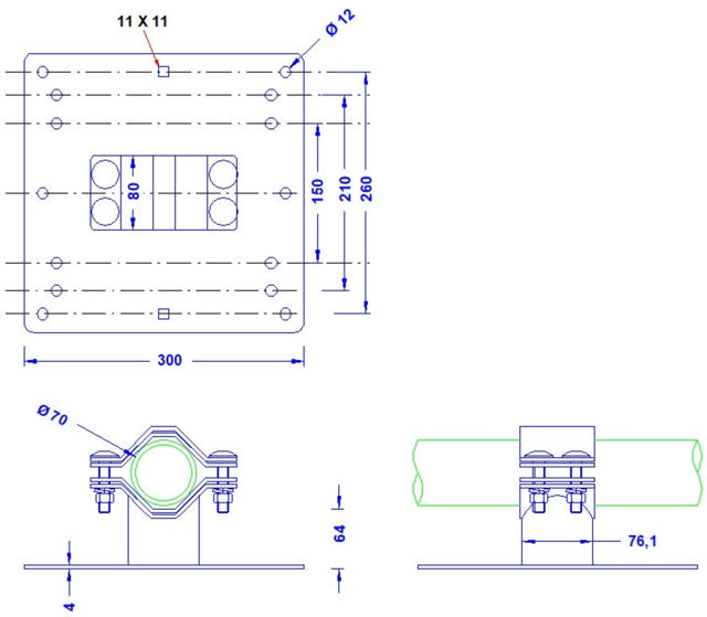 ELIT ENKEL-VEGGF-V2A-80-85MM3735141653