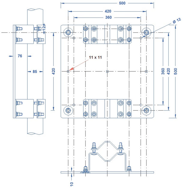 ELIT DOBBEL-VEGGF-V2A-80-85MM3154852292