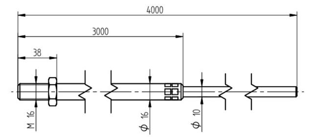 ELIT LOFG-ALU-Ø16-10-4M4217904432