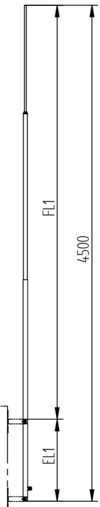 ELIT LOFV-V4A-ALU-4500MM3595164655