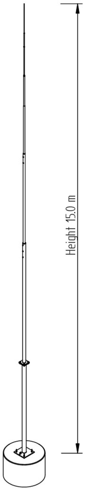 ELIT FLOF-V2A-AL-15M-BETONG2352576785