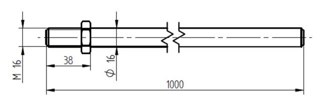 ELIT LOPF-V2A-1M-16MG494676524