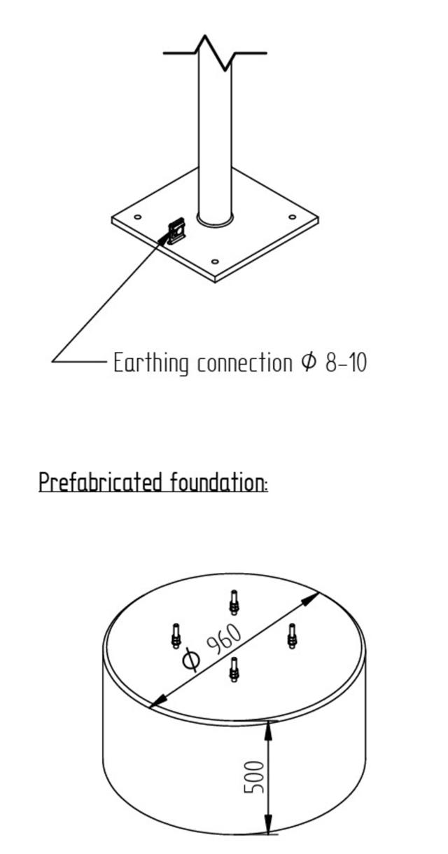 ELIT FLOF-V2A-AL-12M-BETONG2652188230