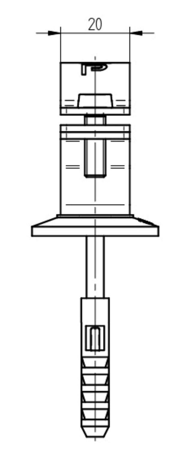 ELIT NLF28-VEGG-V2A-HVC-851821945743