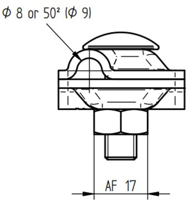 ELIT KRYSSKLEM-CU-Ø8MM394379783