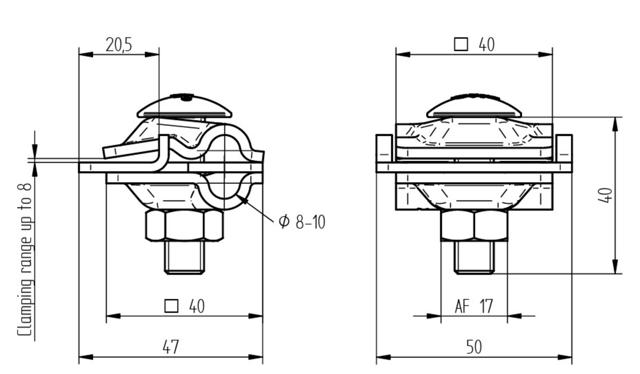 ELIT FALS-KLEM-GALV-Ø810MM1782861271