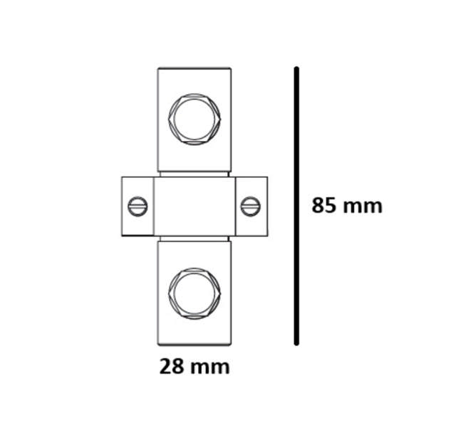 ELIT BKLEM-ALU-CU-25X3MM