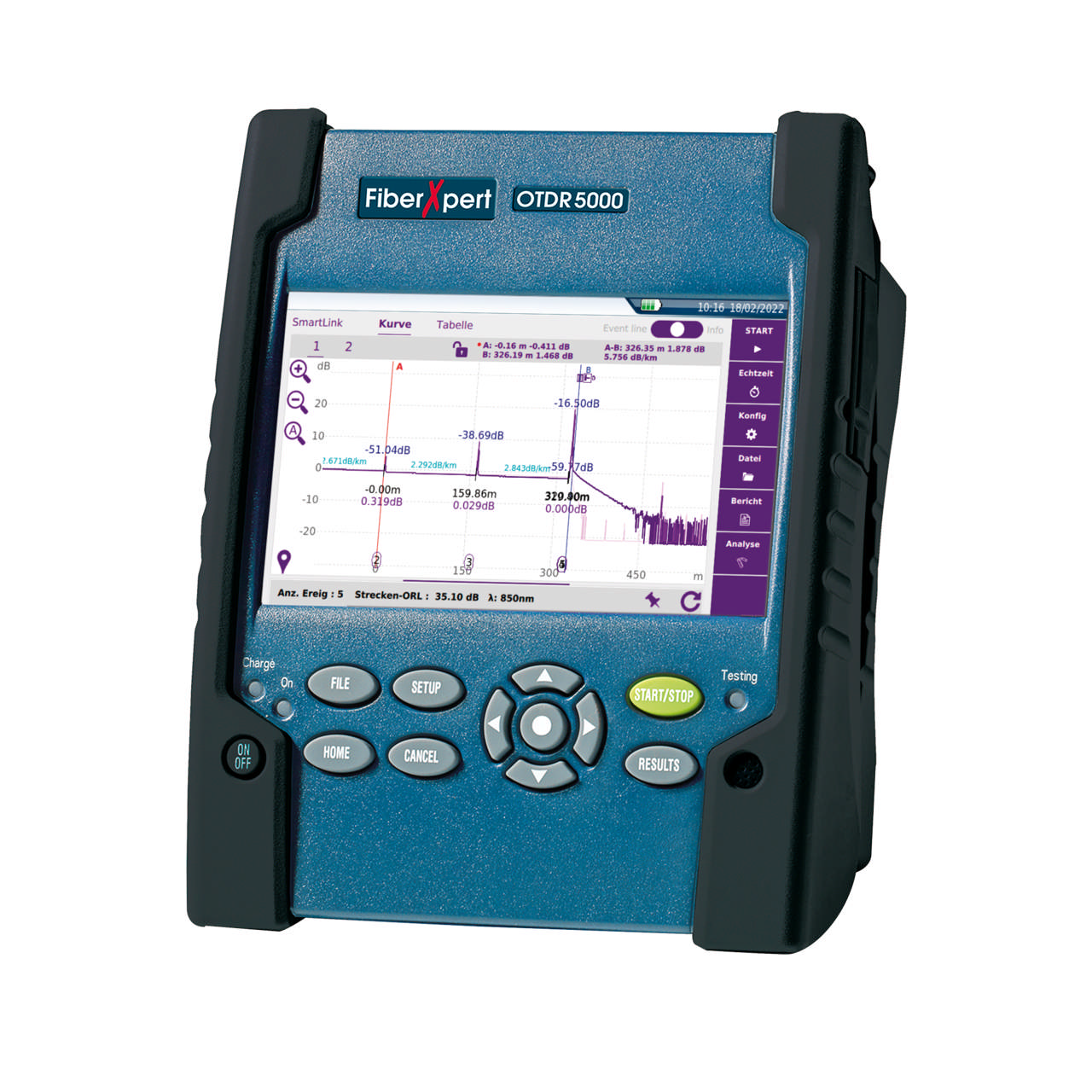 ELIT FiberXpert OTDR 5000 Quad