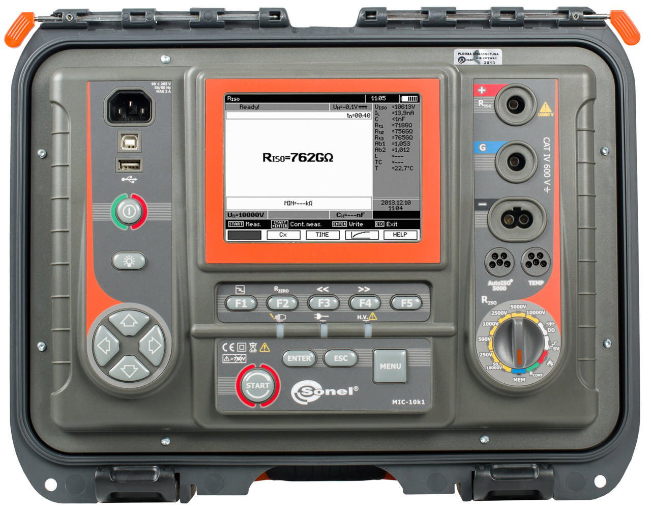 ELIT MIC-10K1, Grafisk display