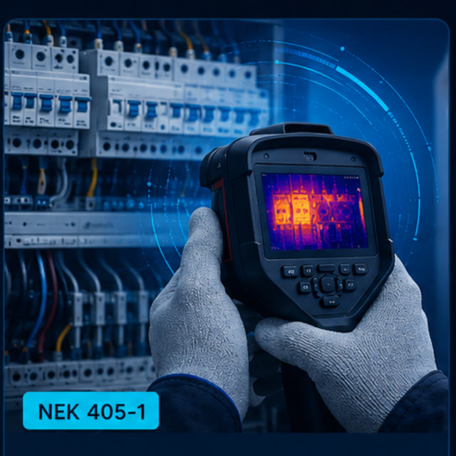 Kurs Termografering Lavspent ihht NEK 405-13307824029