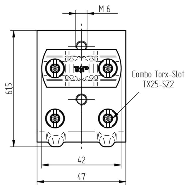 ELIT FALS-KLEM-GALV-Ø8-10mm