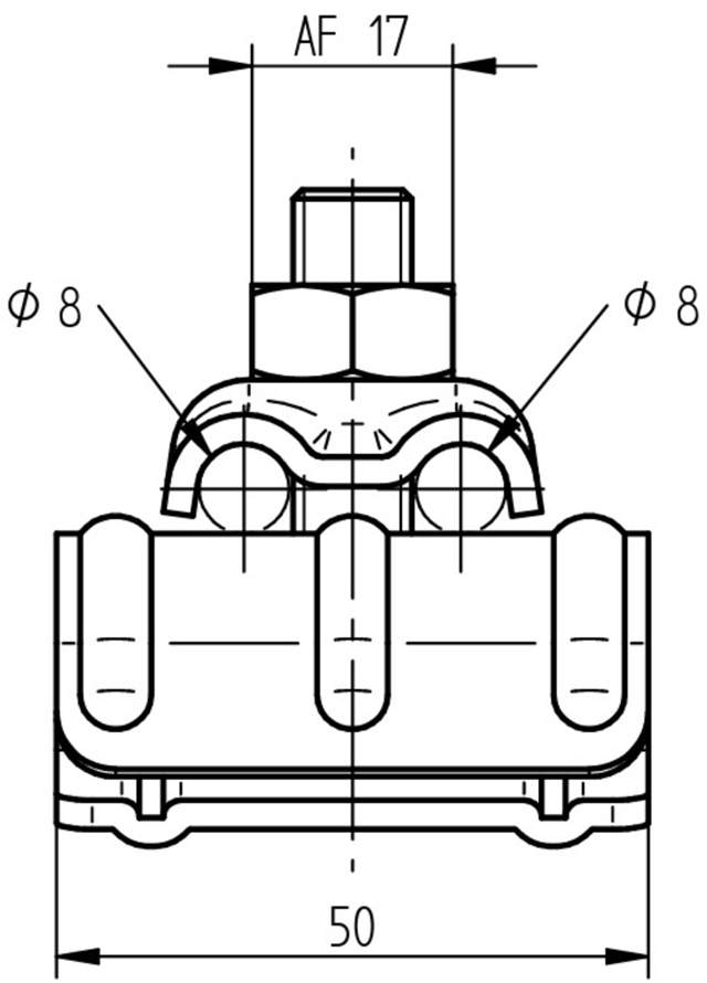 ELIT TAKREN-FEST-CU-Ø8MM