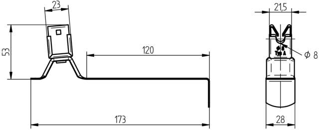 ELIT TAK-FEST-CU-Ø8MM