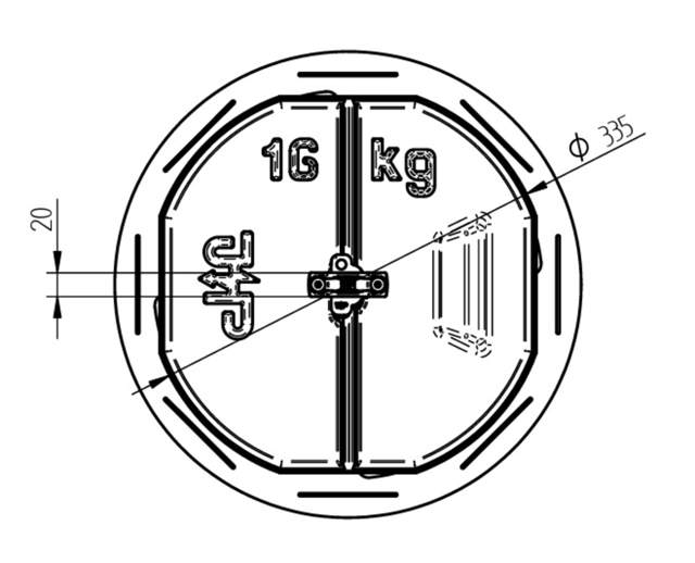 ELIT NL-BASE-700MM-HVC-85