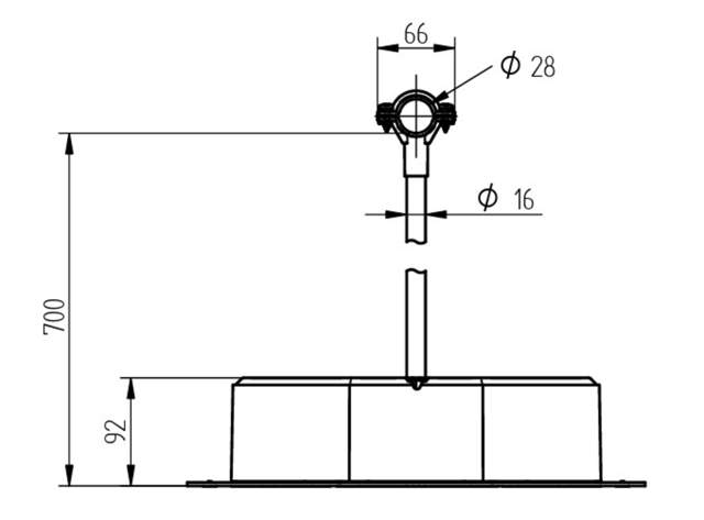 ELIT NL-BASE-700MM-HVC-85